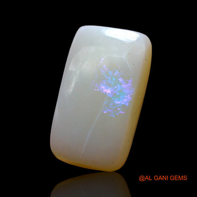 2.00 Cts Natural Australian Fire Opal Loose Gemstone Square Cabochon 12x7x3 mm AF-546