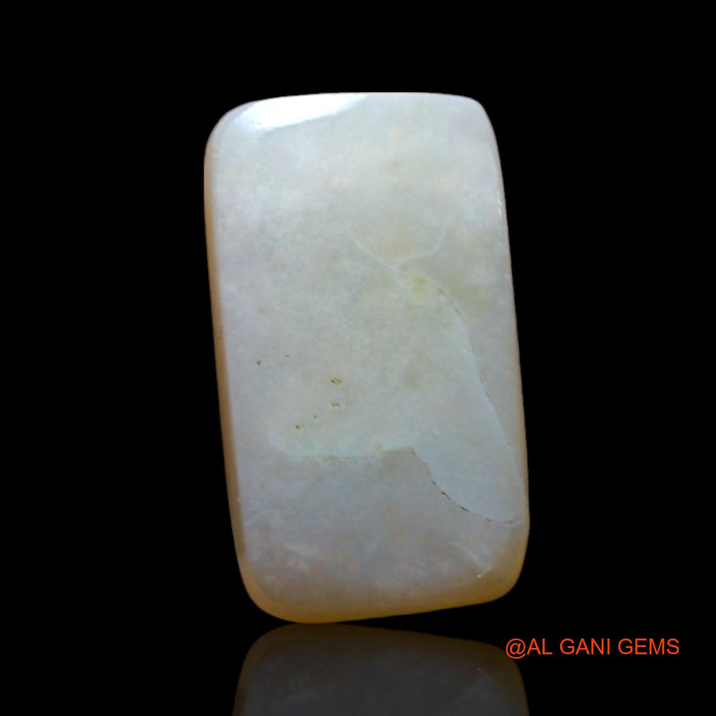 2.00 Cts Natural Australian Fire Opal Loose Gemstone Square Cabochon 12x7x3 mm AF-546