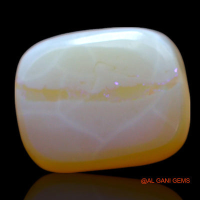 4.00 Cts Natural Australian Fire Opal Loose Gemstone Square Cabochon 11x9x4 mm AF-547