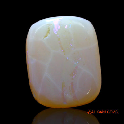 4.00 Cts Natural Australian Fire Opal Loose Gemstone Square Cabochon 11x9x4 mm AF-547