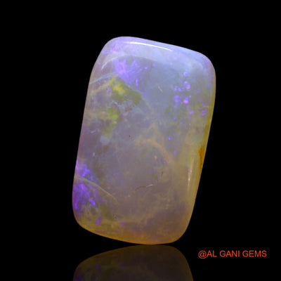 2.00 Cts Natural Australian Fire Opal Square Cabochon Loose Gemstone For Jewelry 12x8x2 mm AF-548