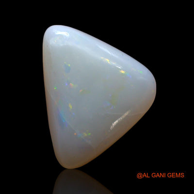 2.00 Cts Natural Australian Fire Opal Trillion Cabochon Loose Gemstone For Jewelry 11x9x3 mm AF-549