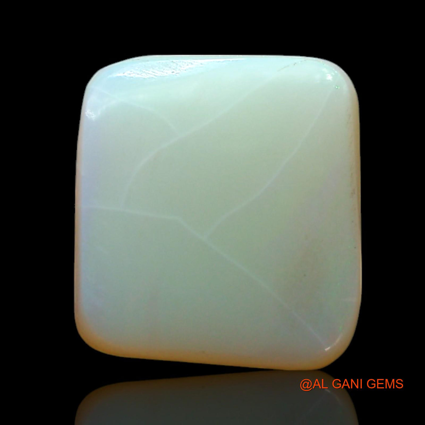 2.00 Cts Natural Australian Fire Opal Loose Gemstone Square Cabochon 10x9x4 mm AF-550