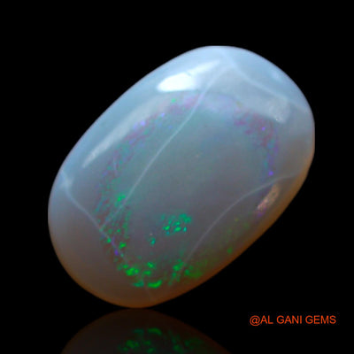 2.00 Cts Unheated Australian Fire Opal Loose Gemstone Oval Cabochon Natural 12x8x3 mm AF-553