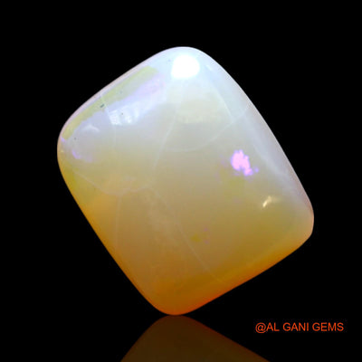 3.00 Cts Unheated Australian Fire Opal Loose Gemstone Square Cabochon Natural 10x8x5 mm AF-555