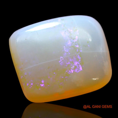 3.00 Cts Unheated Australian Fire Opal Loose Gemstone Square Cabochon Natural 10x8x5 mm AF-555