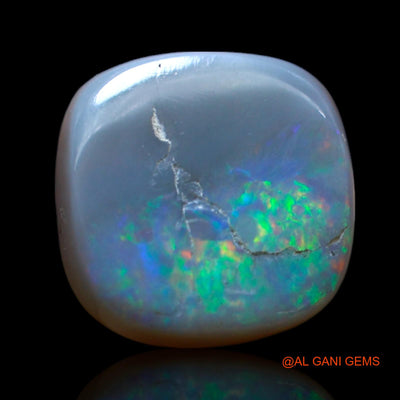 2.00 Cts Natural Australian Fire Opal Loose Gemstone Square Cabochon 9x9x3 mm AF-557