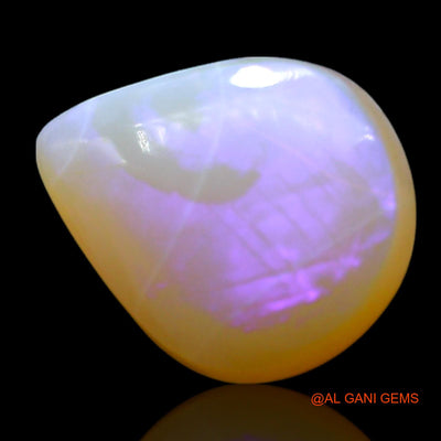 2.00 Cts Natural Australian Fire Opal Pear Cabochon Loose Gemstone For Jewelry 11x9x4 mm AF-560