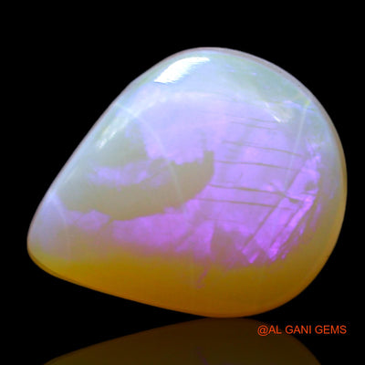 2.00 Cts Natural Australian Fire Opal Pear Cabochon Loose Gemstone For Jewelry 11x9x4 mm AF-560