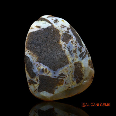 15.00 Cts Natural Australian Fire Opal Loose Gemstone Pear Cabochon 26x20x4 mm AF-561