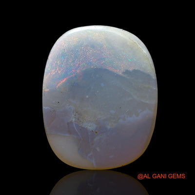 Natural Untreated Fire Opal Loose Gemstone Oval Cabochon From Australia 7.00 Cts 20x16x3 mm AF-564
