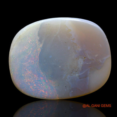 Natural Untreated Fire Opal Loose Gemstone Oval Cabochon From Australia 7.00 Cts 20x16x3 mm AF-564