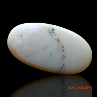 7.00 Cts Natural Australian Fire Opal Loose Gemstone Oval Cabochon 22x12x4 mm AF-566