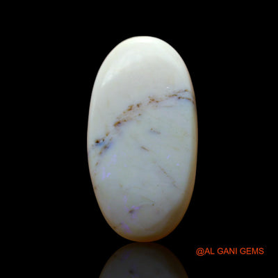 7.00 Cts Natural Australian Fire Opal Loose Gemstone Oval Cabochon 22x12x4 mm AF-566