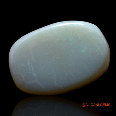 Natural Untreated Fire Opal Loose Gemstone Oval Cabochon From Australia 12.00 Cts 20x14x6 mm AF-567