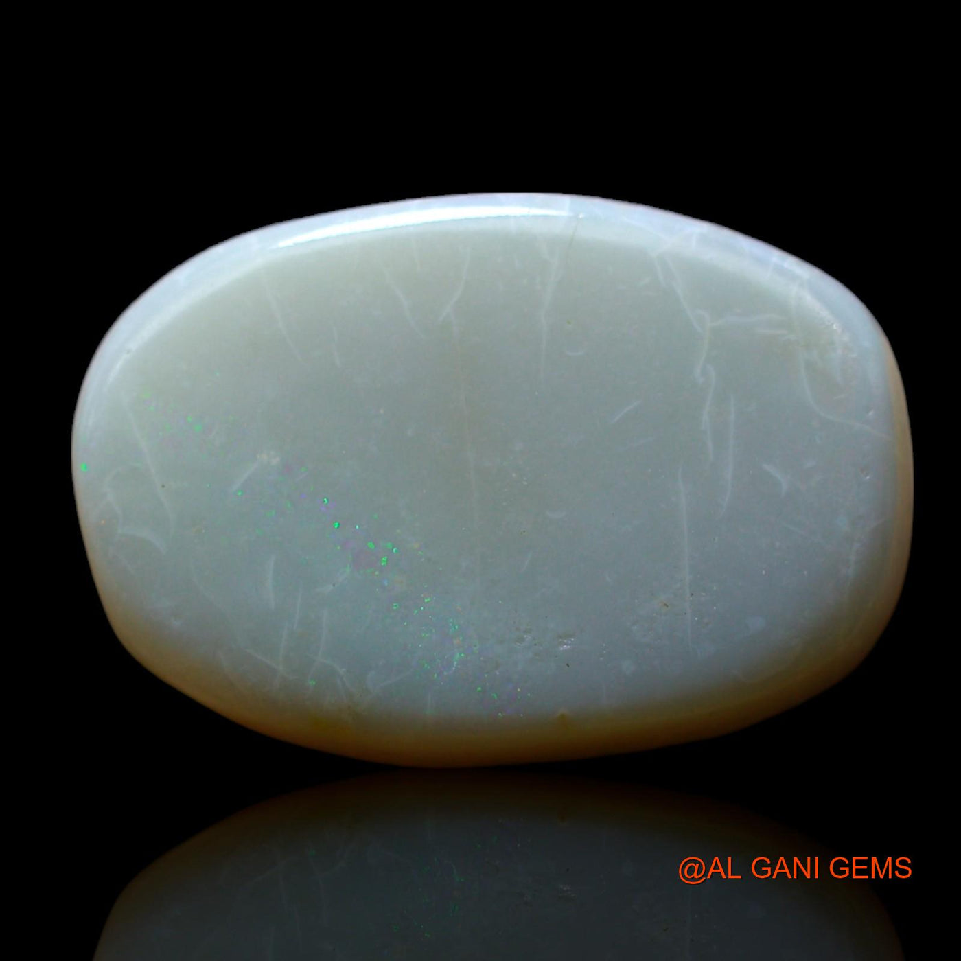 Natural Untreated Fire Opal Loose Gemstone Oval Cabochon From Australia 12.00 Cts 20x14x6 mm AF-567
