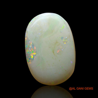 Natural Fire Opal Gemstone 7.00 Cts Loose Oval Cabochon From Australia 18x12x4 mm AF-568