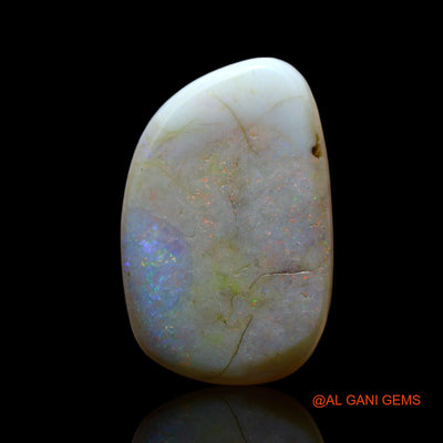 11.00 Cts Natural Australian Fire Opal Fancy Cabochon Loose Gemstone For Jewelry 18x12x6 mm AF-569