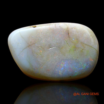 11.00 Cts Natural Australian Fire Opal Fancy Cabochon Loose Gemstone For Jewelry 18x12x6 mm AF-569
