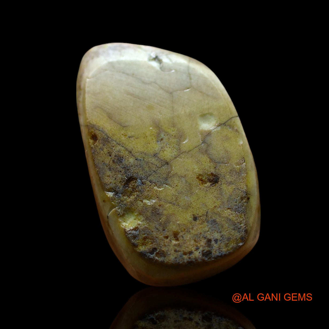 11.00 Cts Natural Australian Fire Opal Fancy Cabochon Loose Gemstone For Jewelry 18x12x6 mm AF-569