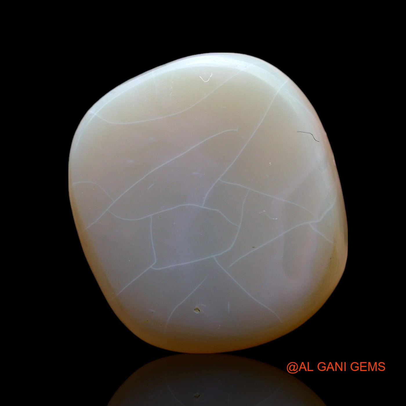 Natural Fire Opal Gemstone 8.00 Cts Loose Oval Cabochon From Australia 16x14x5 mm AF-56