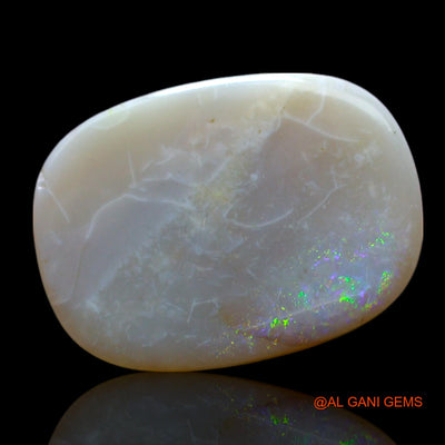 5.00 Cts Natural Australian Fire Opal Oval Cabochon Loose Gemstone For Jewelry 17x12x3 mm AF-572
