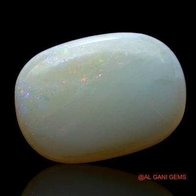 5.00 Cts Natural Australian Fire Opal Oval Cabochon Loose Gemstone For Jewelry 17x12x3 mm AF-573