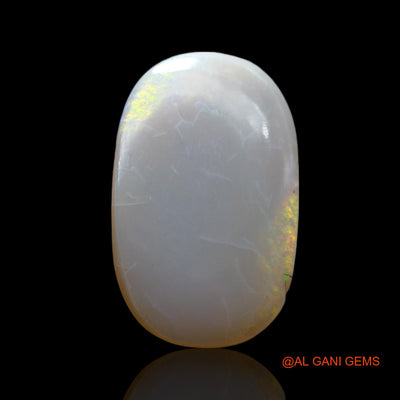 4.00 Cts Natural Australian Fire Opal Loose Gemstone Oval Cabochon 18x11x2 mm AF-575