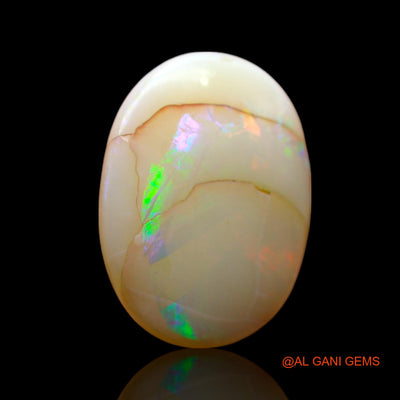 5.00 Cts Natural Australian Fire Opal Loose Gemstone Oval Cabochon 16x12x4 mm AF-576