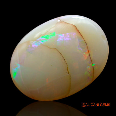 5.00 Cts Natural Australian Fire Opal Loose Gemstone Oval Cabochon 16x12x4 mm AF-576