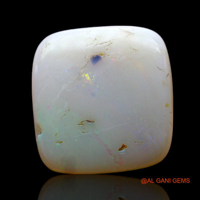 6.00 Cts Unheated Australian Fire Opal Loose Gemstone Square Cabochon Natural 14x14x4 mm AF-577