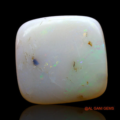 6.00 Cts Unheated Australian Fire Opal Loose Gemstone Square Cabochon Natural 14x14x4 mm AF-577