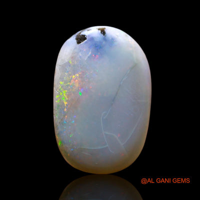 Natural Untreated Fire Opal Loose Gemstone Oval Cabochon From Australia 6.00 Cts 16x11x4 mm AF-580