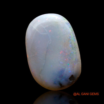 Natural Untreated Fire Opal Loose Gemstone Oval Cabochon From Australia 6.00 Cts 16x11x4 mm AF-580
