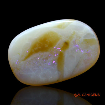 Natural Untreated Fire Opal Loose Gemstone Oval Cabochon From Australia 5.00 Cts 17x11x6 mm AF-581