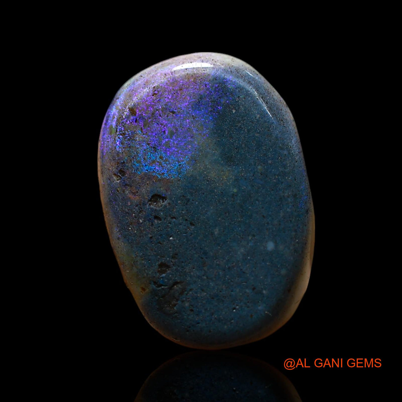 7.00 Cts Natural Australian Fire Opal Loose Gemstone Oval Cabochon 16x11x5 mm AF-582