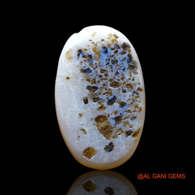 3.00 Cts Natural Australian Fire Opal Loose Gemstone Oval Cabochon 17x10x3 mm AF-584