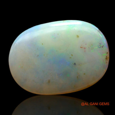Natural Fire Opal Gemstone 5.00 Cts Loose Oval Cabochon From Australia 16x12x3 mm AF-585