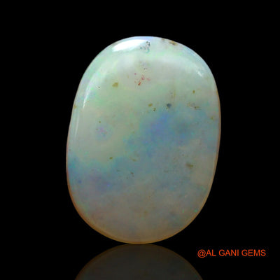 Natural Fire Opal Gemstone 5.00 Cts Loose Oval Cabochon From Australia 16x12x3 mm AF-585