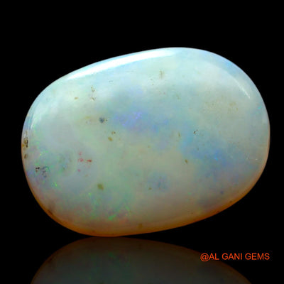 Natural Fire Opal Gemstone 5.00 Cts Loose Oval Cabochon From Australia 16x12x3 mm AF-585