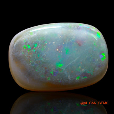 7.00 Cts Natural Australian Fire Opal Oval Cabochon Loose Gemstone For Jewelry 17x12x4 mm AF-59