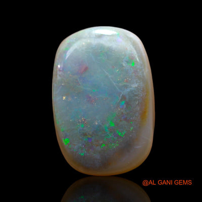 7.00 Cts Natural Australian Fire Opal Oval Cabochon Loose Gemstone For Jewelry 17x12x4 mm AF-59