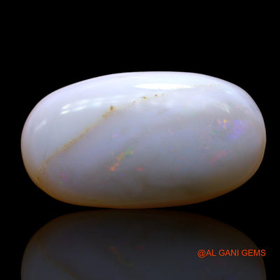 17.00 Cts Natural Australian Fire Opal Loose Gemstone Oval Cabochon 25x14x7 mm AF-5