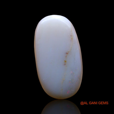 17.00 Cts Natural Australian Fire Opal Loose Gemstone Oval Cabochon 25x14x7 mm AF-5