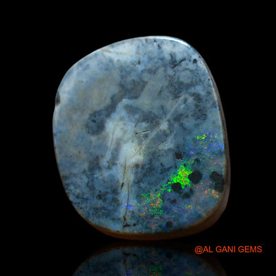 Natural Untreated Fire Opal Loose Gemstone Fancy Cabochon From Australia 6.00 Cts 16x13x3 mm AF-600