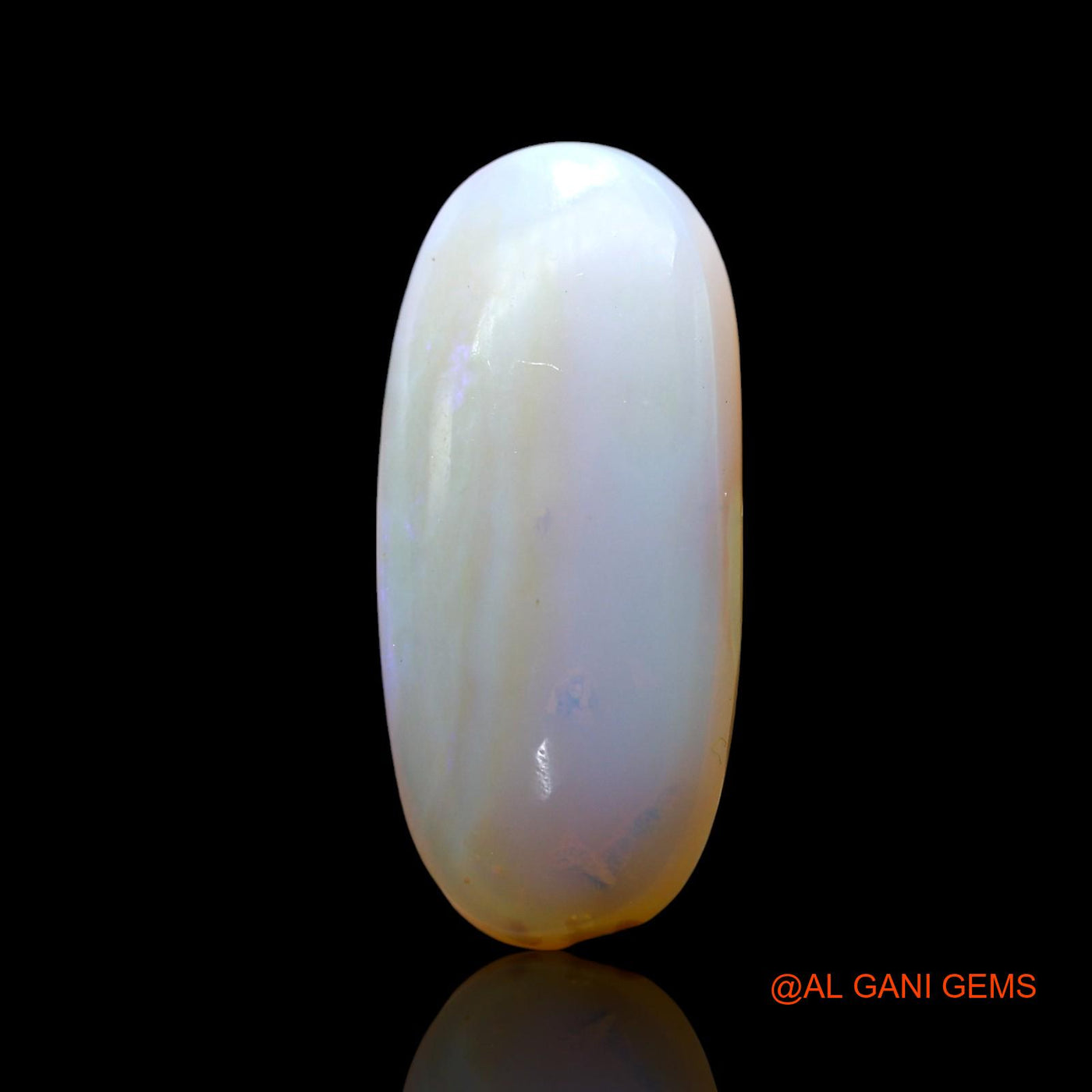 6.00 Cts Natural Australian Fire Opal Loose Gemstone Oval Cabochon 20x9x5 mm AF-602