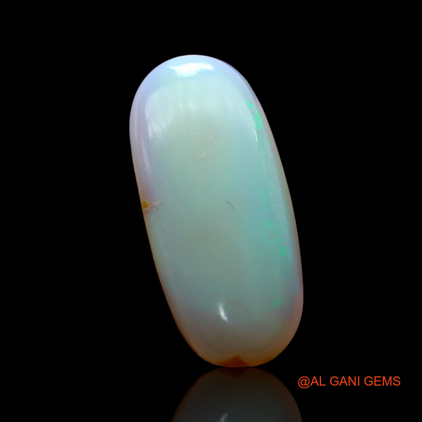 6.00 Cts Natural Australian Fire Opal Loose Gemstone Oval Cabochon 20x9x5 mm AF-602