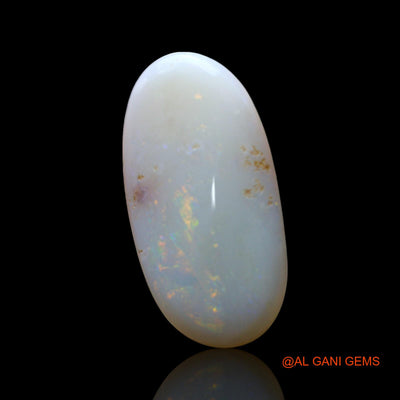 4.00 Cts Natural Australian Fire Opal Oval Cabochon Loose Gemstone For Jewelry 19x10x3 mm AF-604