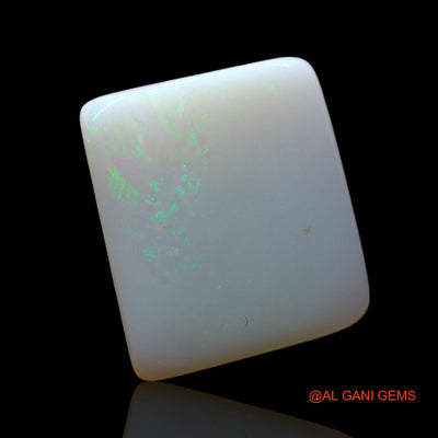 Natural Untreated Fire Opal Loose Gemstone Square Cabochon From Australia 5.00 Cts 15x13x2 mm AF-605