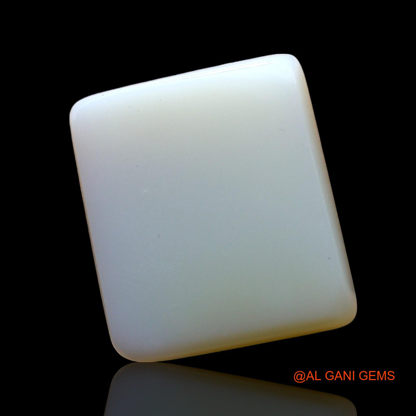 Natural Untreated Fire Opal Loose Gemstone Square Cabochon From Australia 5.00 Cts 15x13x2 mm AF-605